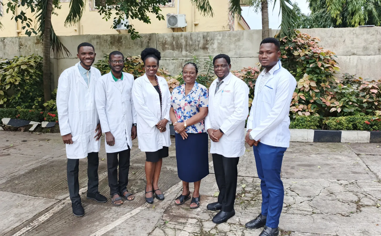 AfriGEN clinicians and researchers at University College Hospital, Ibadan